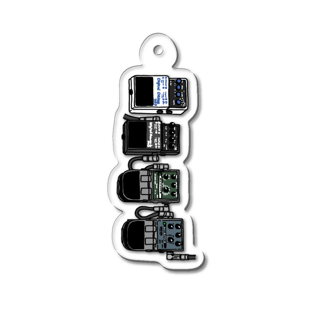 すこやかセンターのエフェクター2 Acrylic Key Chain