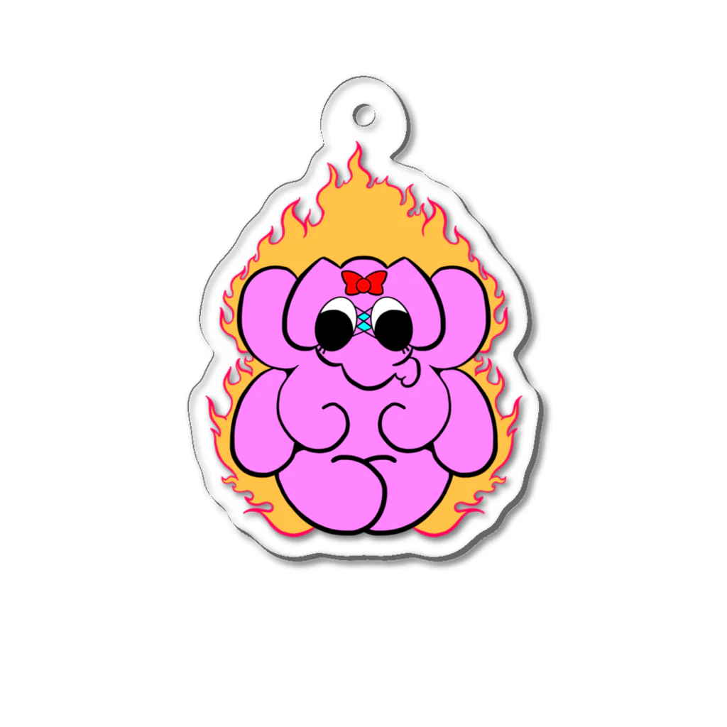 PINKIE JUNKIEの虚象 Acrylic Key Chain