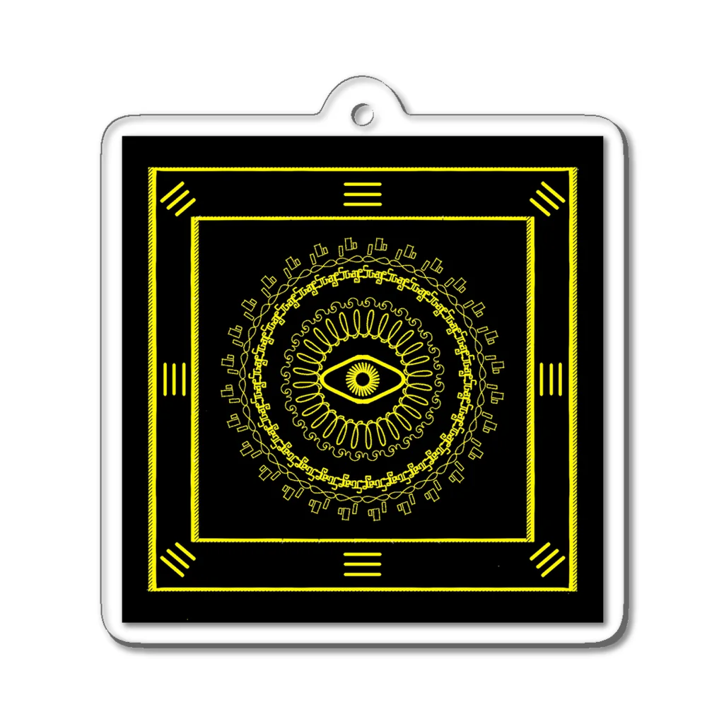 TranS-O-の真実を見つめる護りの目 Acrylic Key Chain