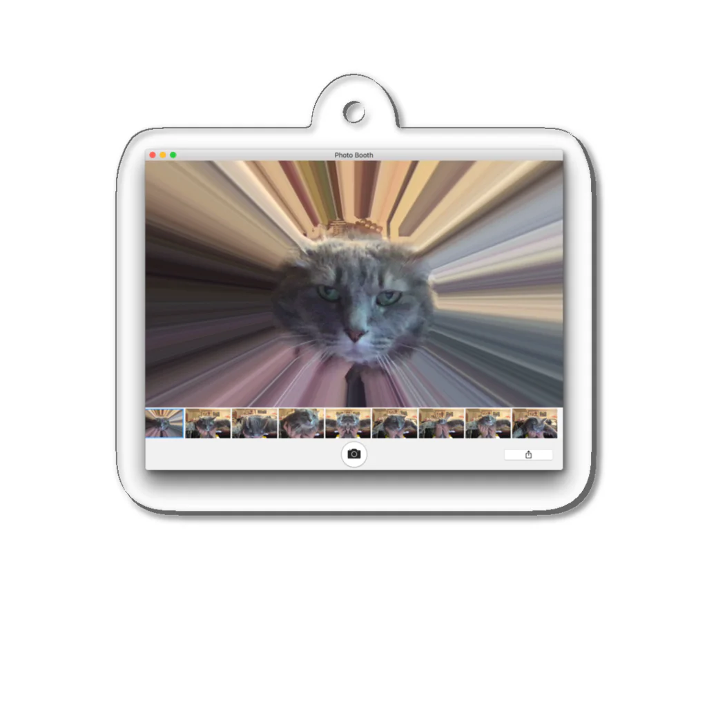 kairi nagashimaのPhoto Booth Cat Acrylic Key Chain