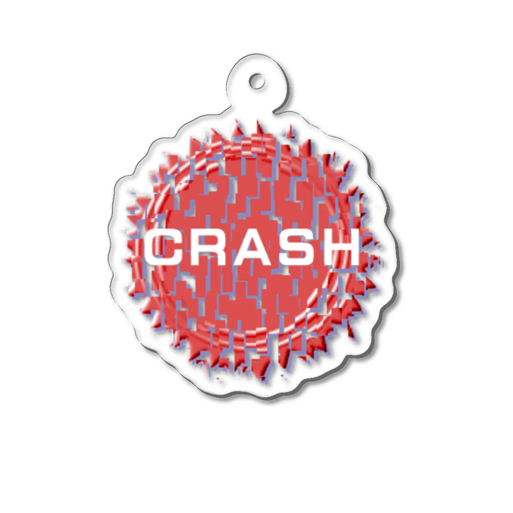 🏠やしおこうの秘密基地のCRASH！ Acrylic Key Chain