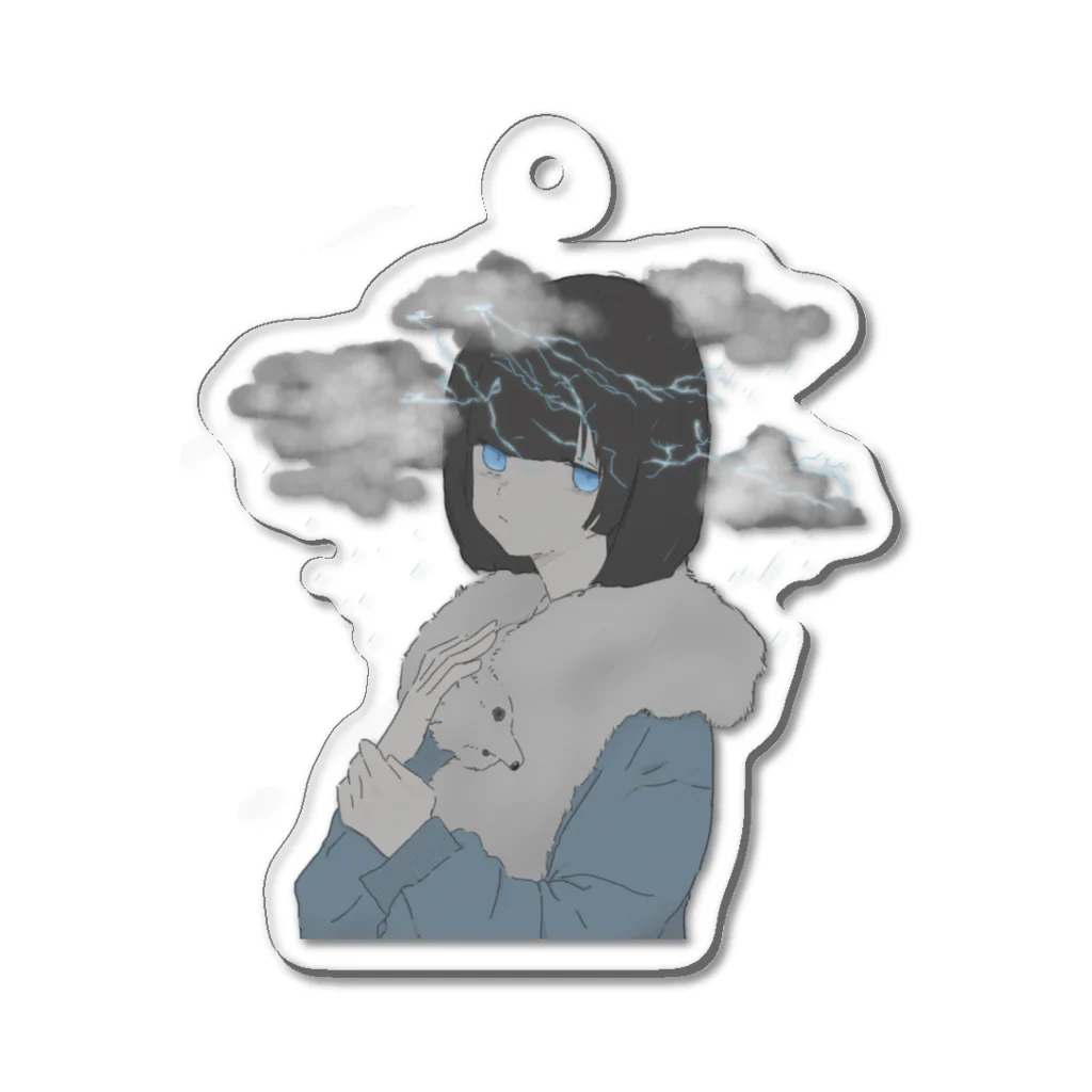 ⌁の⛈ Acrylic Key Chain