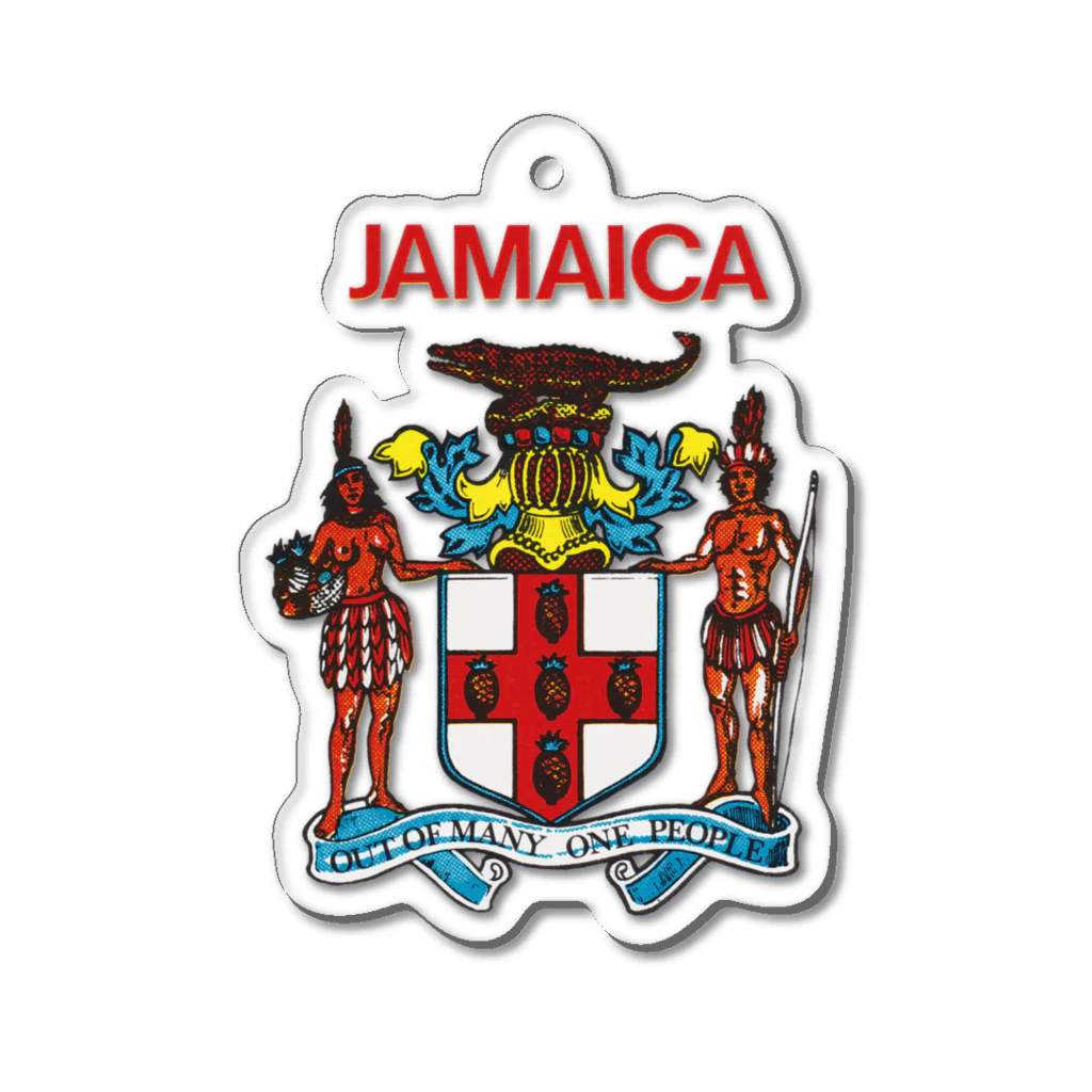 ジャマイカ再発クオリティのOUT OF MANY ONE PEOPLE  Acrylic Key Chain