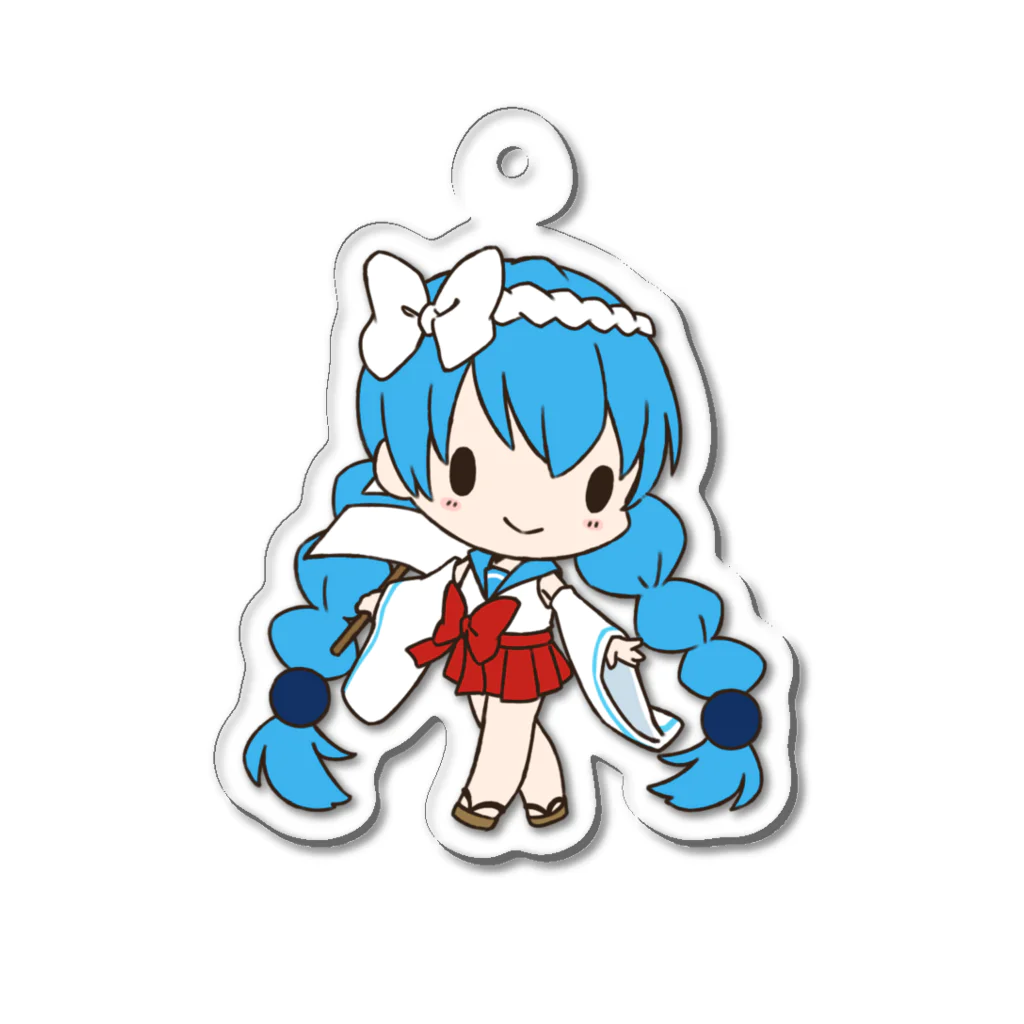 海王いみずのイミズちゃん企画イラスト Acrylic Key Chain