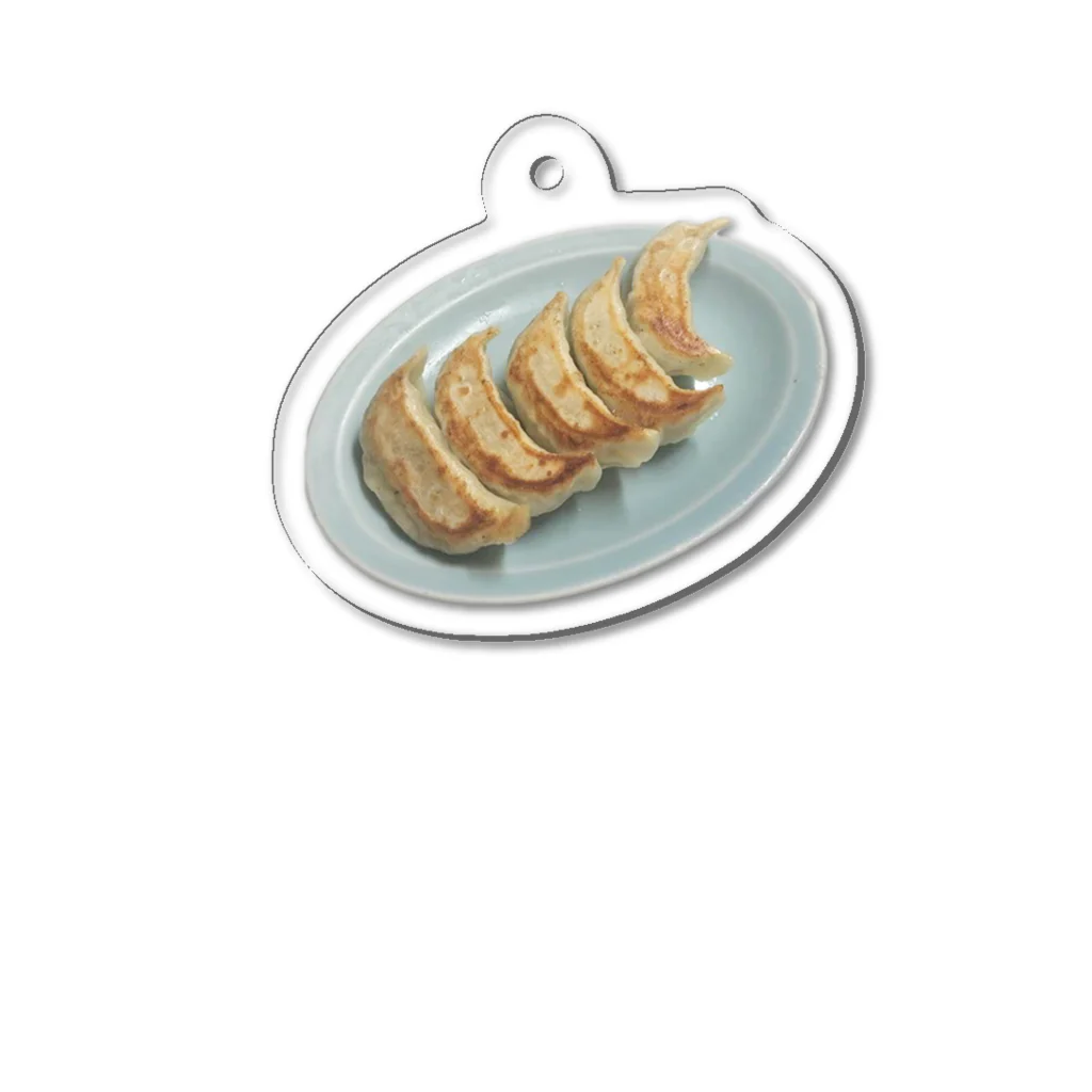 餃子倶楽部の焼き餃子 Acrylic Key Chain