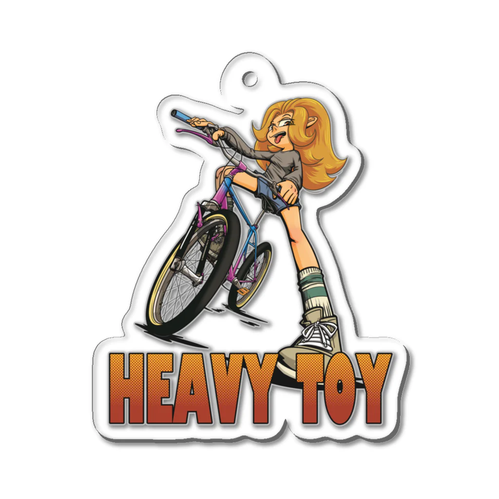 nidan-illustrationの"HEAVY TOY” アクリルキーホルダー