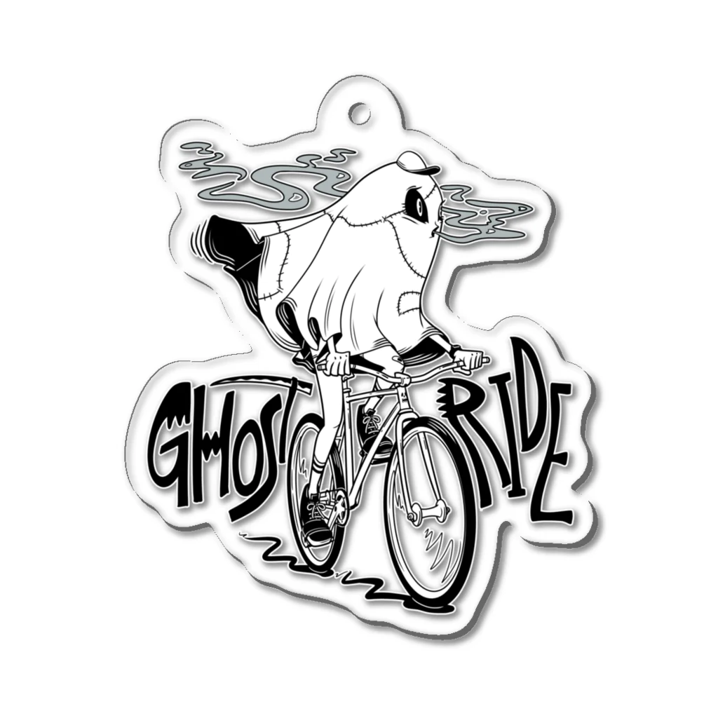 nidan-illustrationの"GHOST RIDE" Acrylic Key Chain