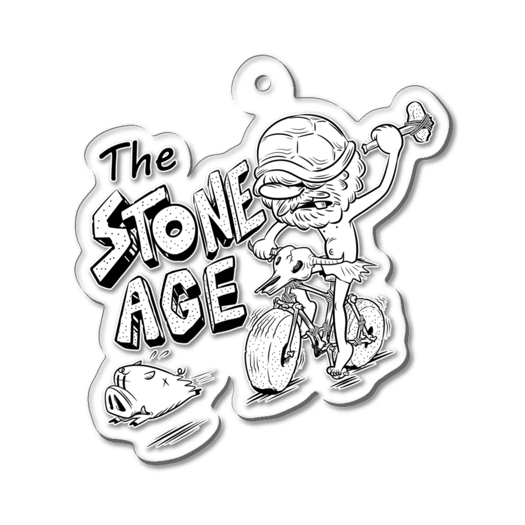 nidan-illustrationの"The STONE AGE" #1 アクリルキーホルダー