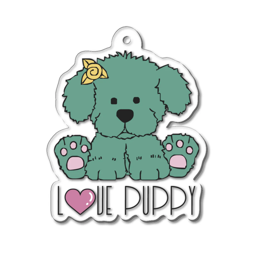 JOKERS FACTORYのPUPPY Acrylic Key Chain