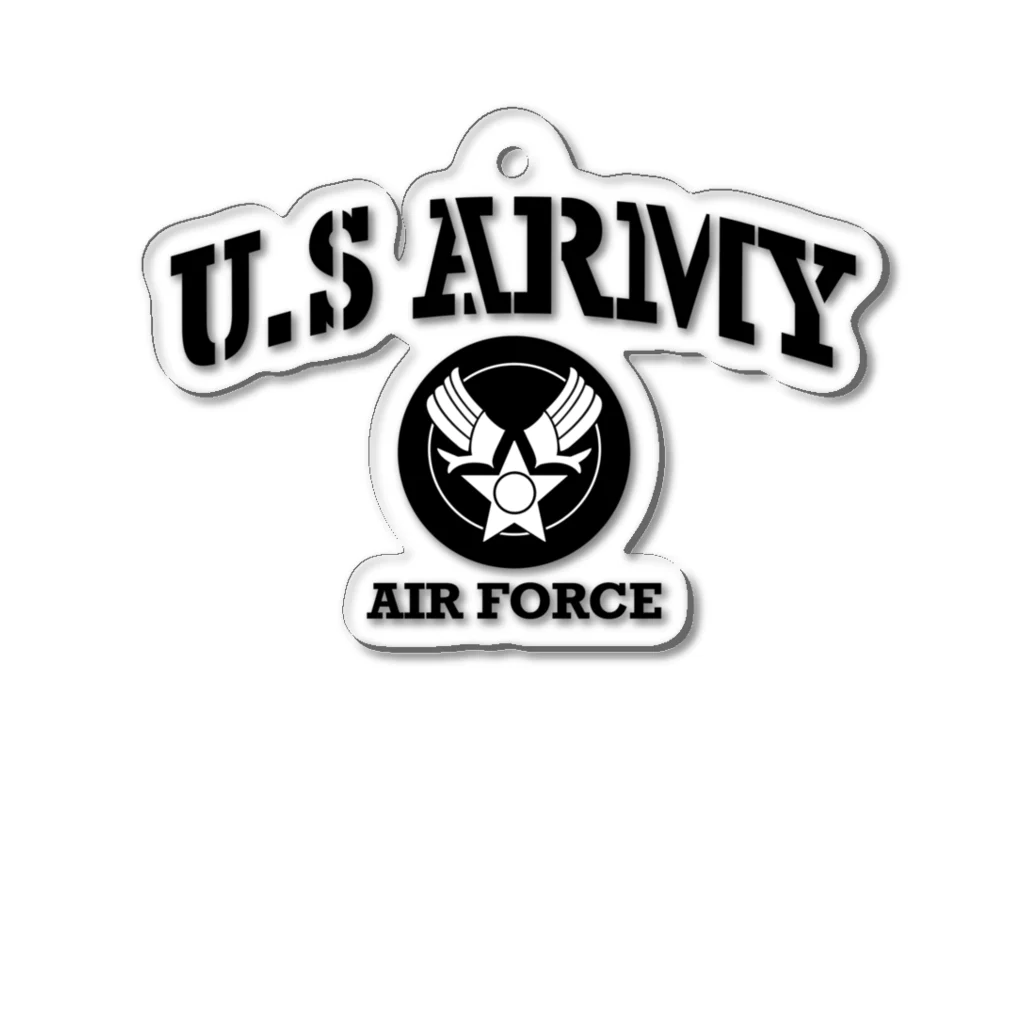 アメカジ美容師のUS.ARMY オリジナル アクリルキーホルダー