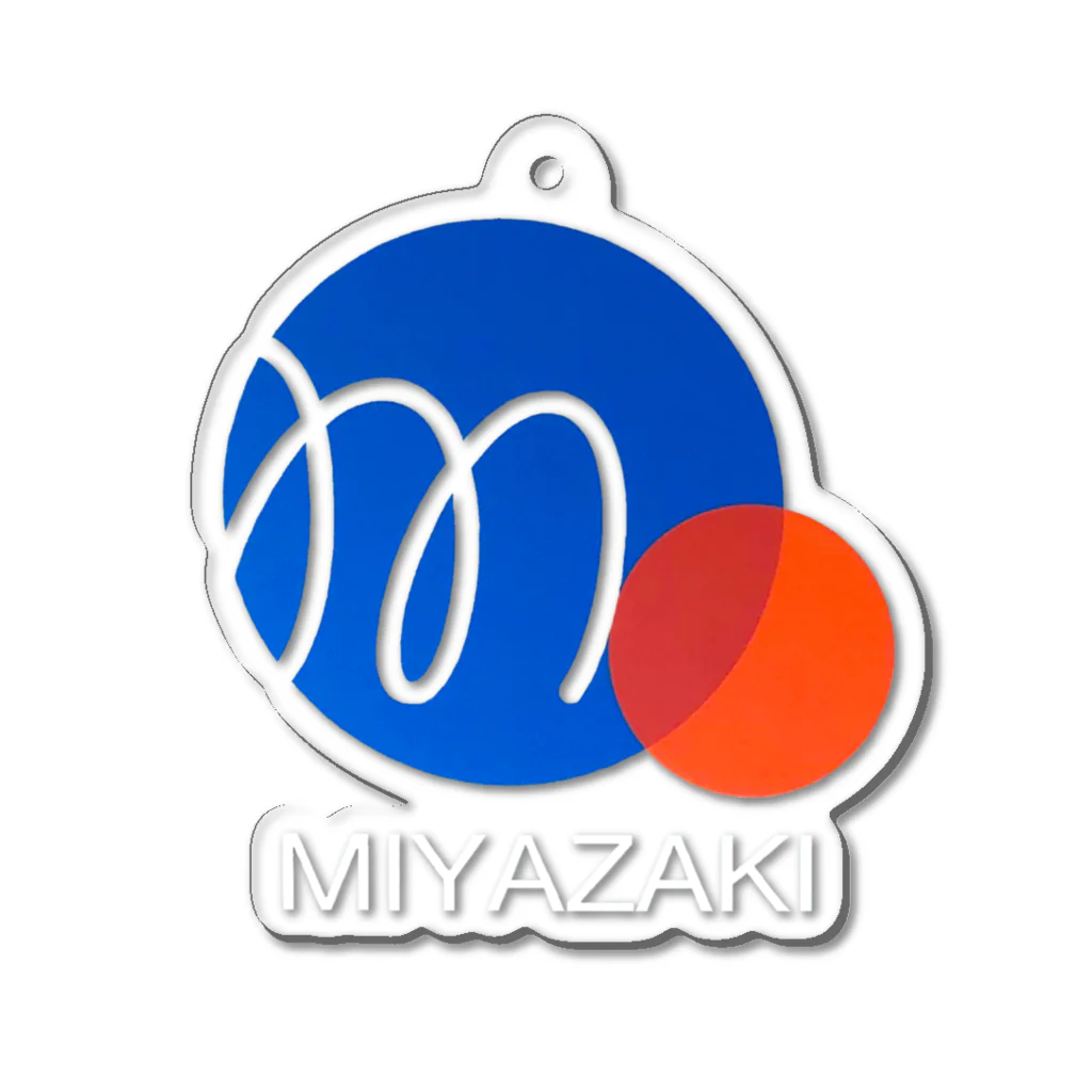 ＭＩＹＡＺＡＫＩのＭＩＹＡＺＡＫＩ アクリルキーホルダー