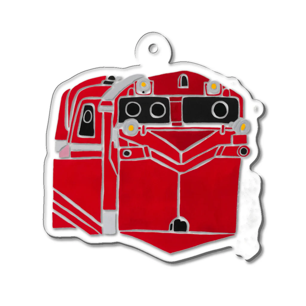 fuji041のユキ除雪車 Acrylic Key Chain