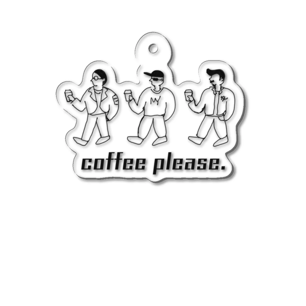 mmwavesmmのcoffee please. アクリルキーホルダー