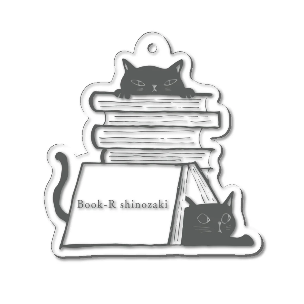 たろくろのBook-R shinozaki Acrylic Key Chain