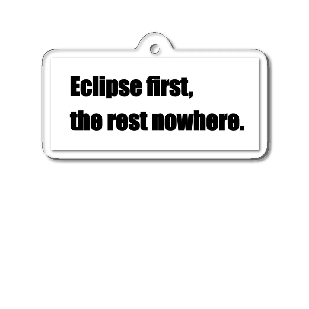 kazuhironinomiyaのEclipse first, the rest nowhere. Acrylic Key Chain