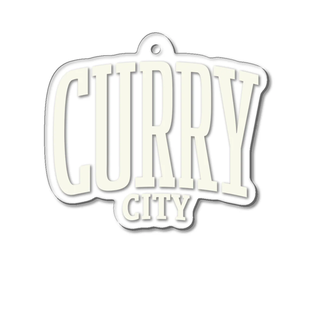 LONESOME TYPE ススの🍛CURRY CITY （KINARI） Acrylic Key Chain