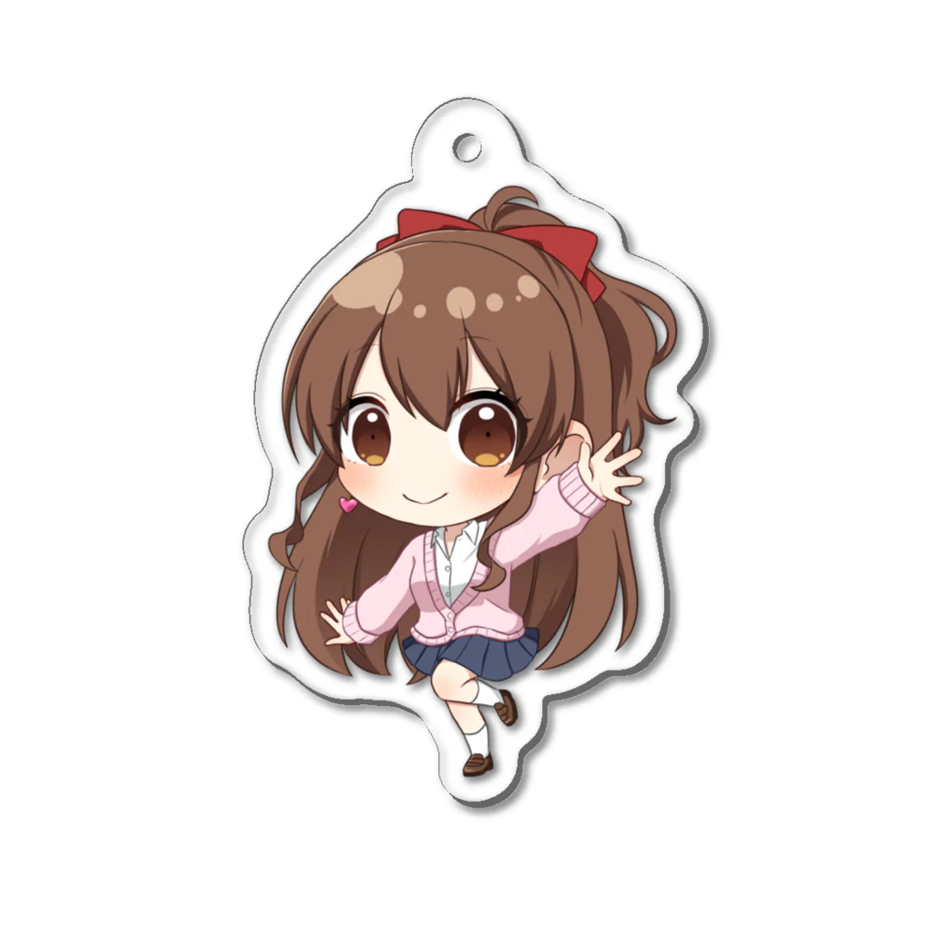 あゆちゃんわかんないのちびあゆ Acrylic Key Chain