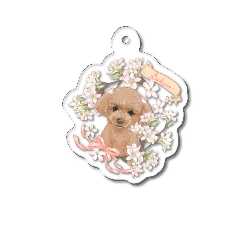 ermineのさくらちゃん🌸BU Acrylic Key Chain