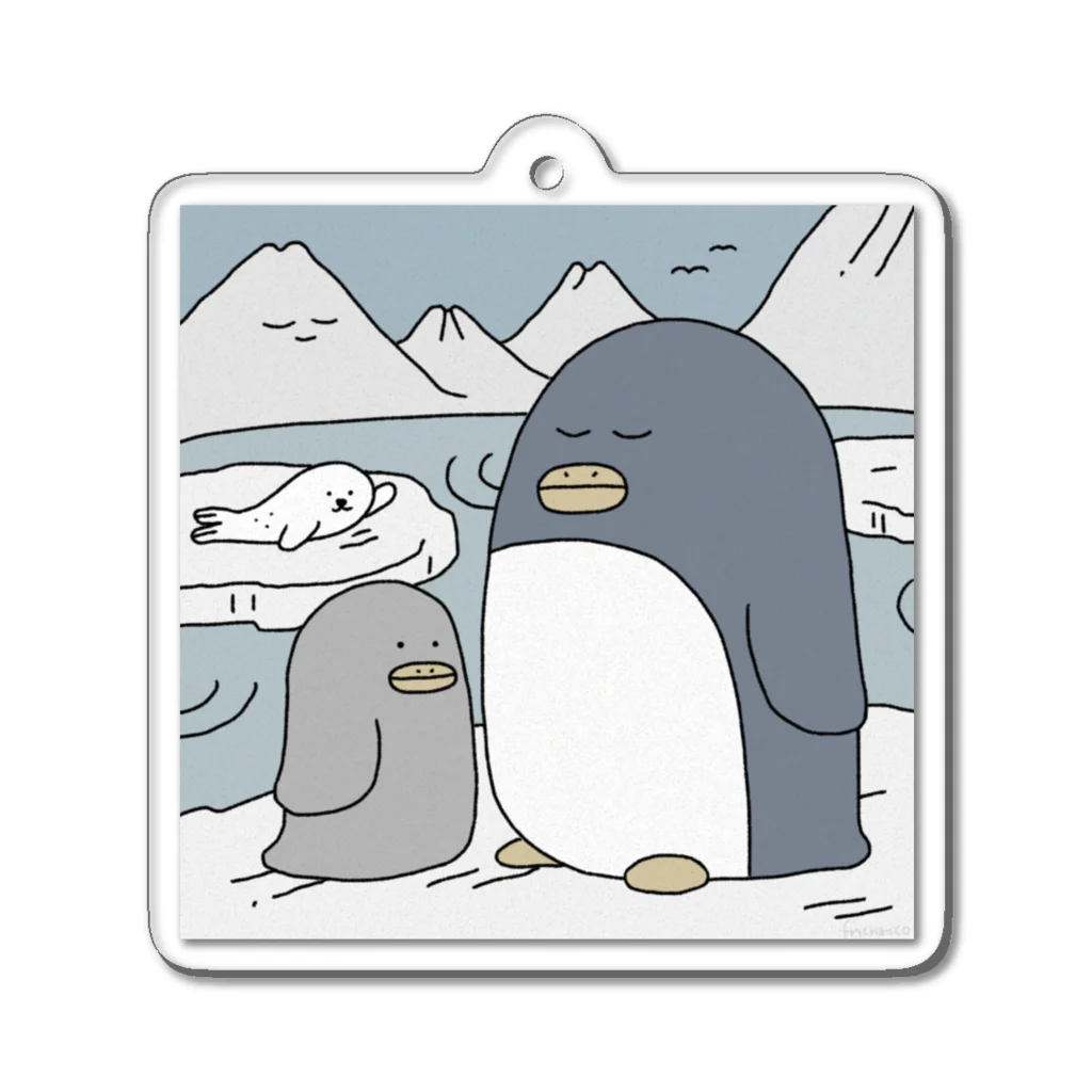 ふんちゃいこのペンギン大五郎 Acrylic Key Chain