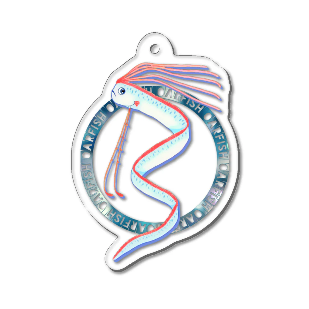 LalaHangeulのoarfish(リュウグウノツカイ)② Acrylic Key Chain