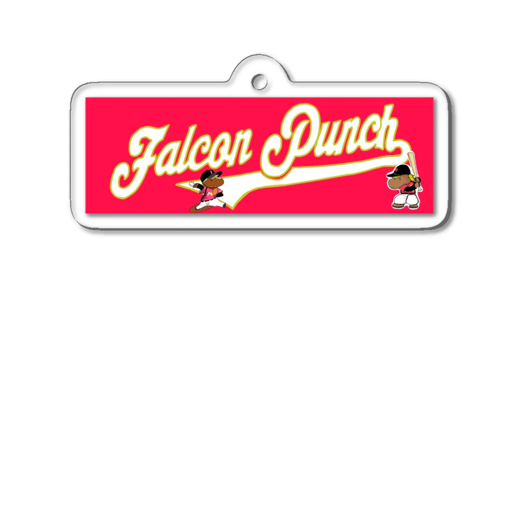 Falcon Punch Official Storeのチームロゴキーホルダー アクリルキーホルダー
