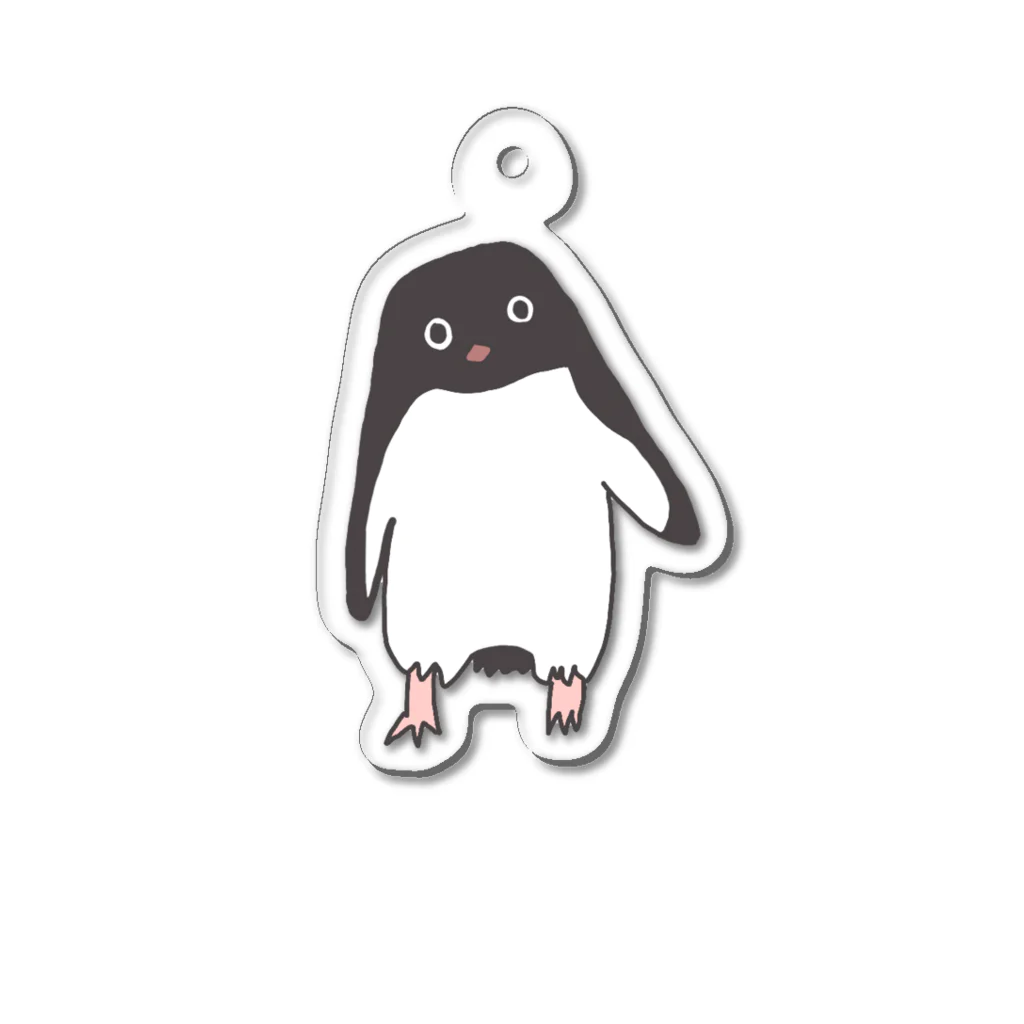 haru yuki 代行店のyuki アデリーペンギン Acrylic Key Chain