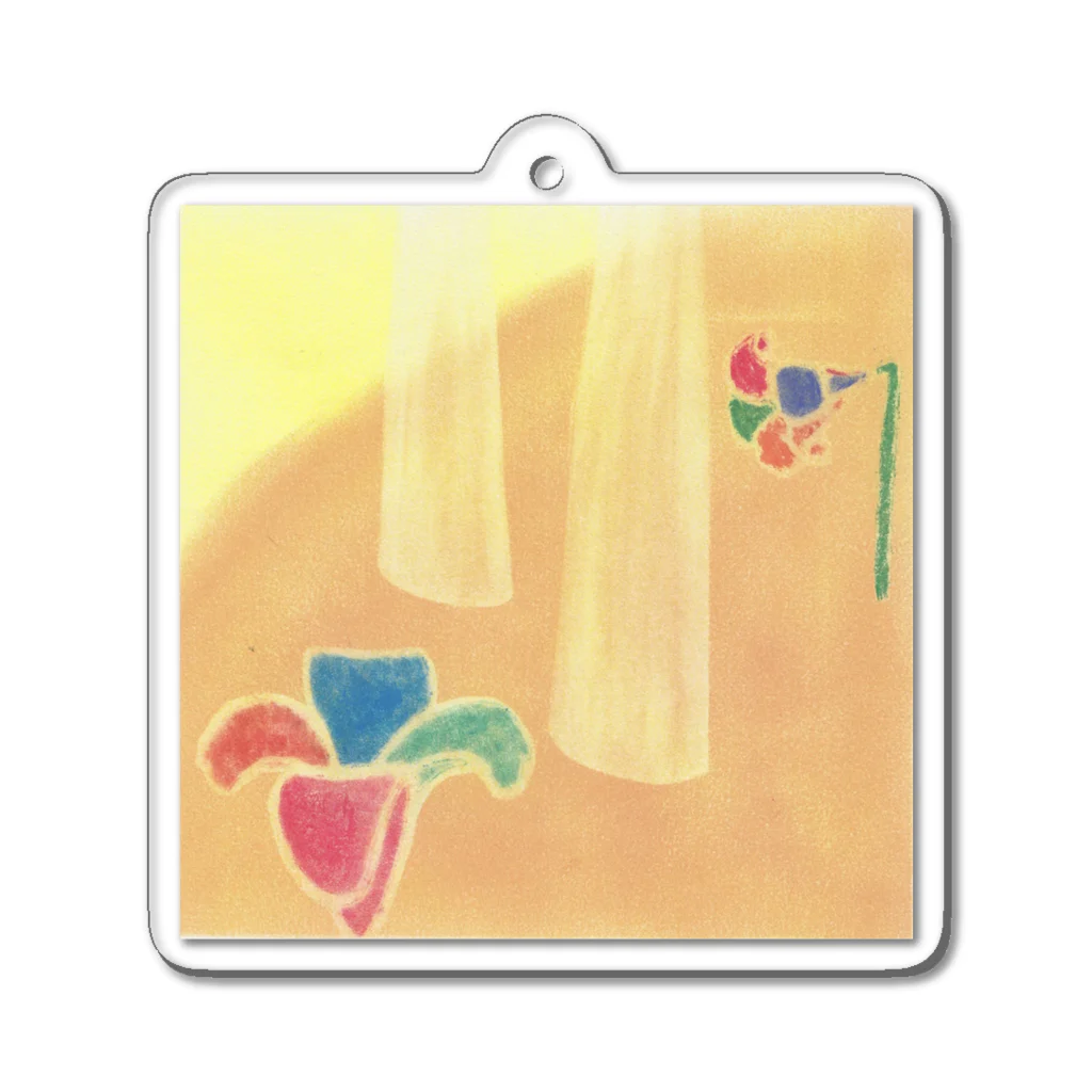 my pastel（いしはら　まさこ）の天国の花 Acrylic Key Chain