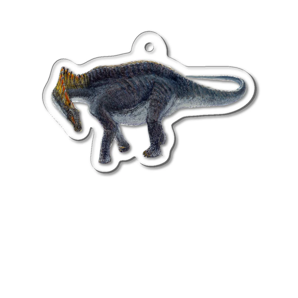 segasworksのAmargasaurus（彩色） アクリルキーホルダー