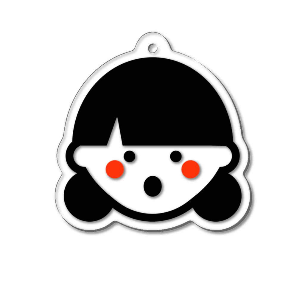 Risakoのおだんごちゃんﾀﾞﾖ Acrylic Key Chain