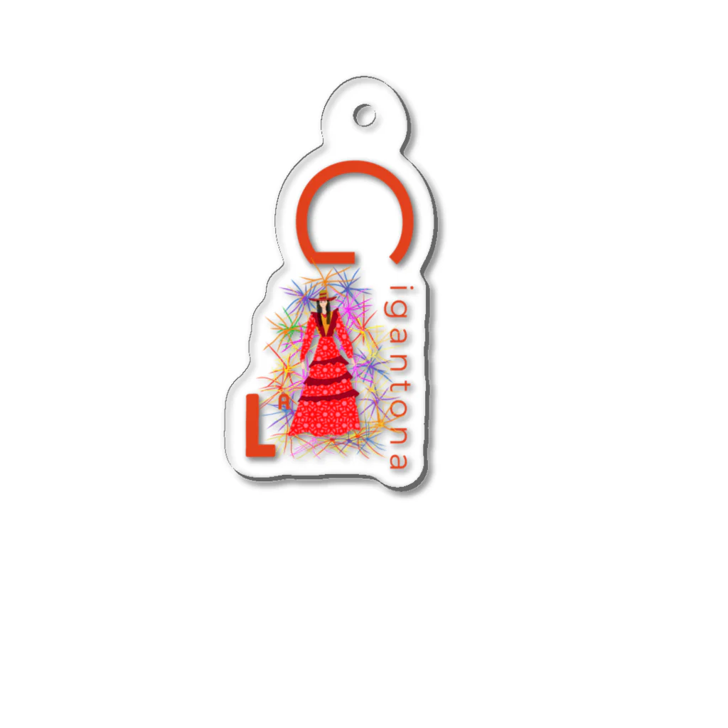 Miizuki のLa Gigantona Acrylic Key Chain