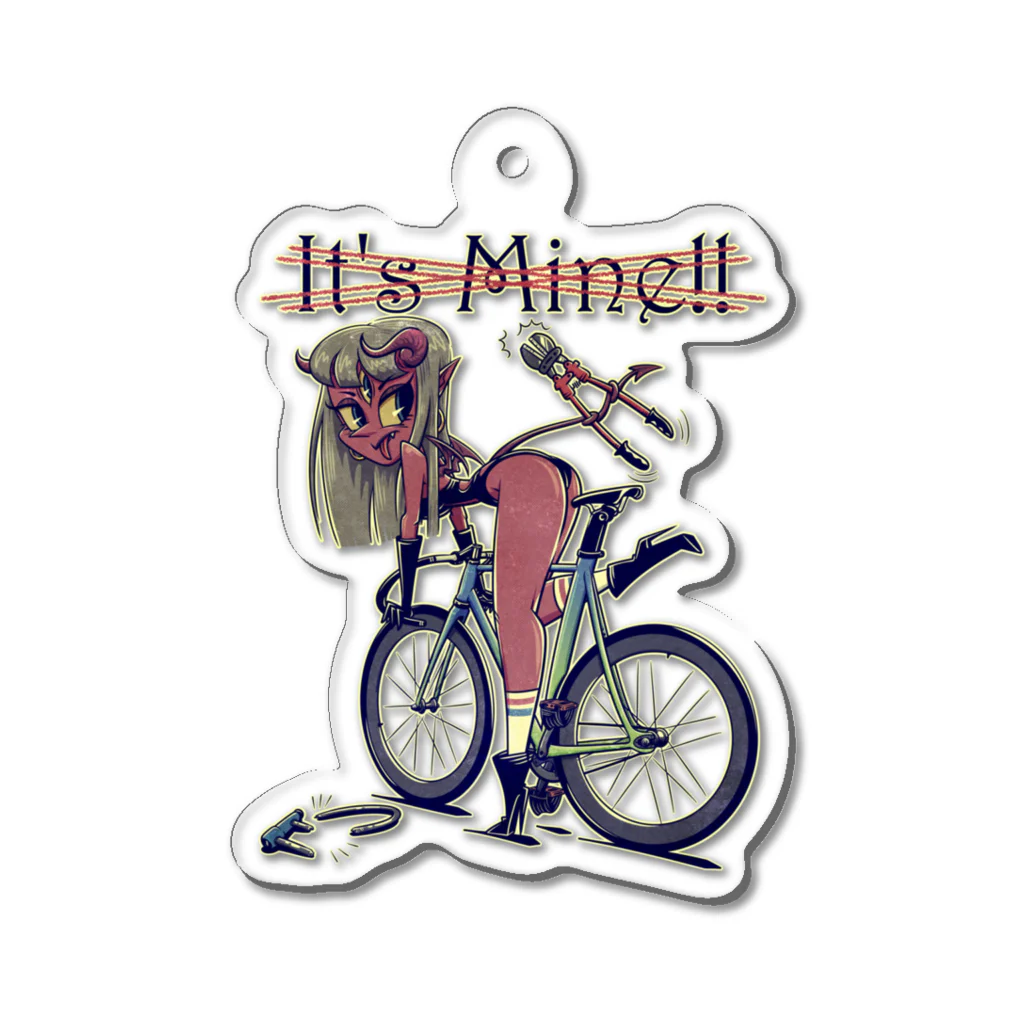 nidan-illustrationの"It's Mine!!" Acrylic Key Chain