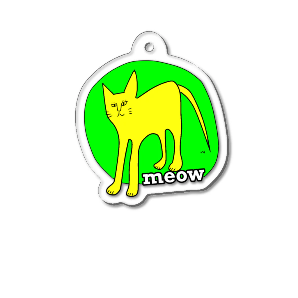 5to_san 【ごとさん】のmeow Acrylic Key Chain