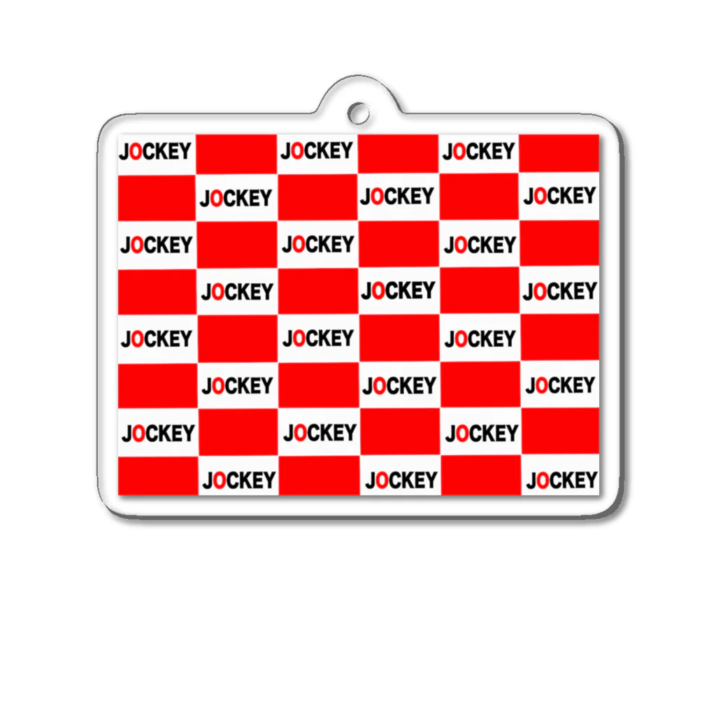 JOCKEY SHOPのJOCKEY(番組ロゴモデル) アクリルキーホルダー