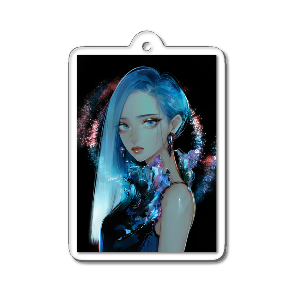 dahlia shop SUZURIのApatite Acrylic Key Chain