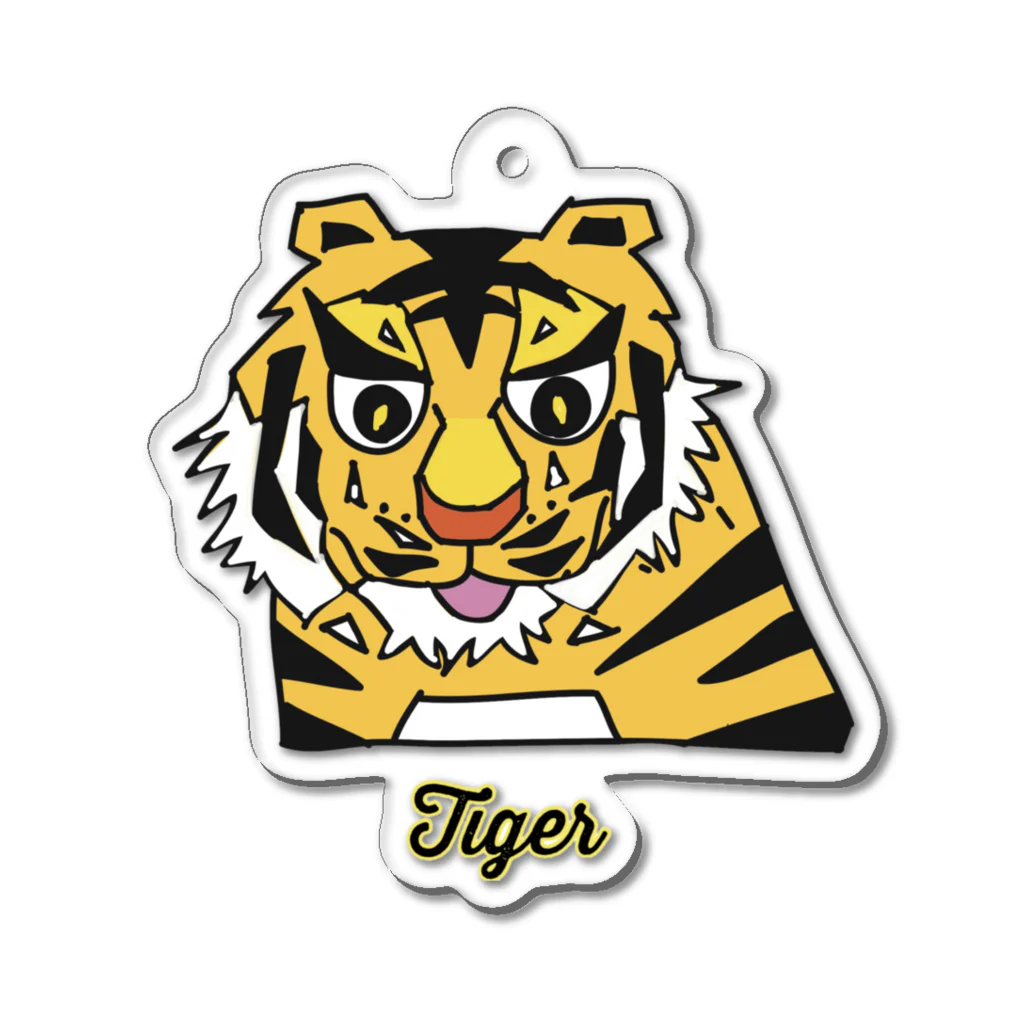 charlolのTiger Acrylic Key Chain