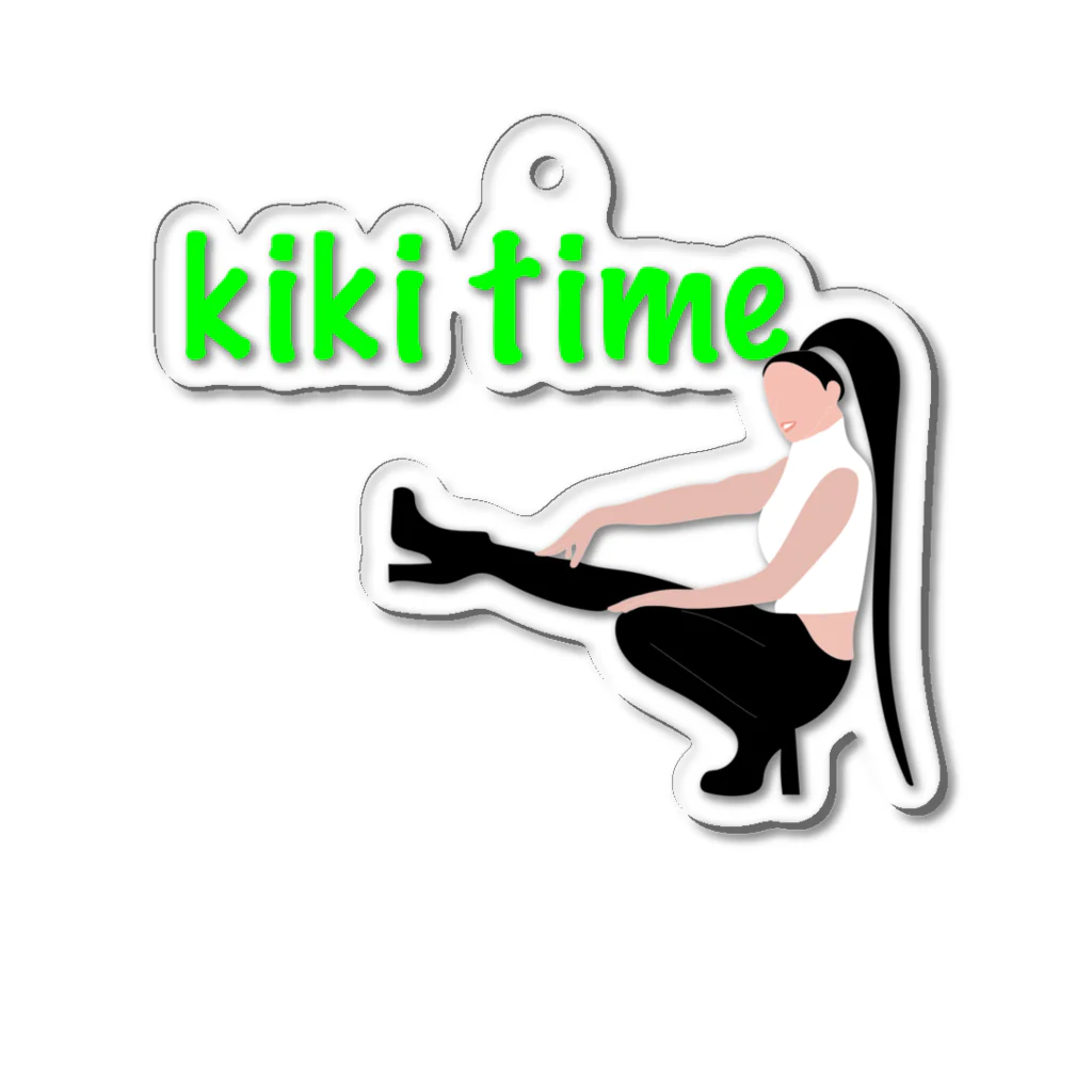 RainbowTokyoのkiki time Acrylic Key Chain