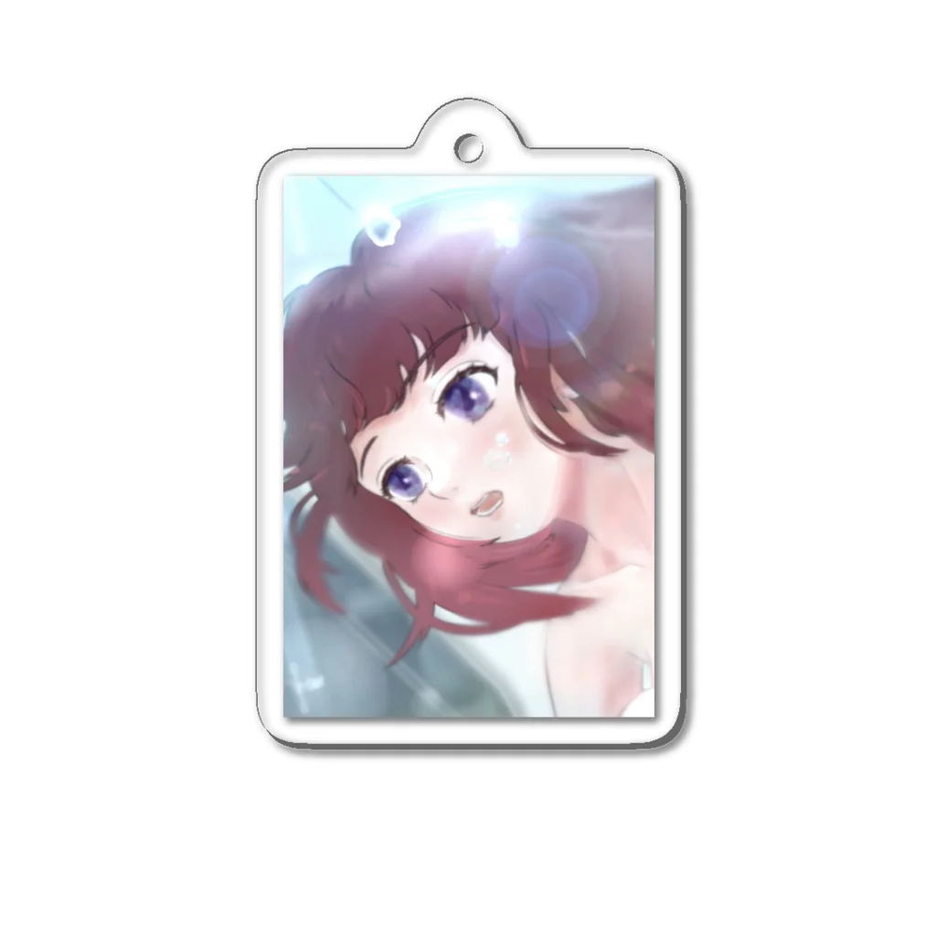 りふれくしょんのエメリ Acrylic Key Chain