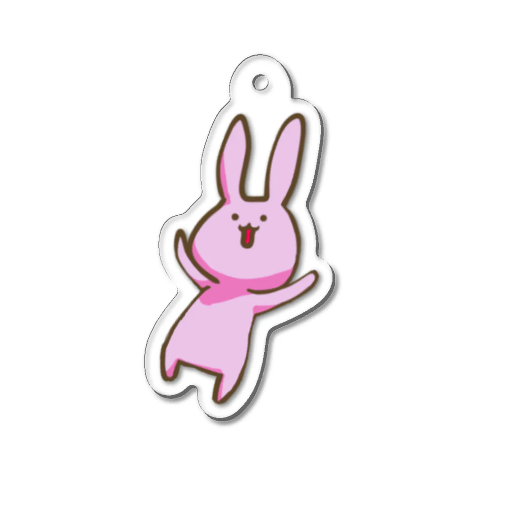 よづ(yozu)のうさぎ的なあいつ(1) Acrylic Key Chain