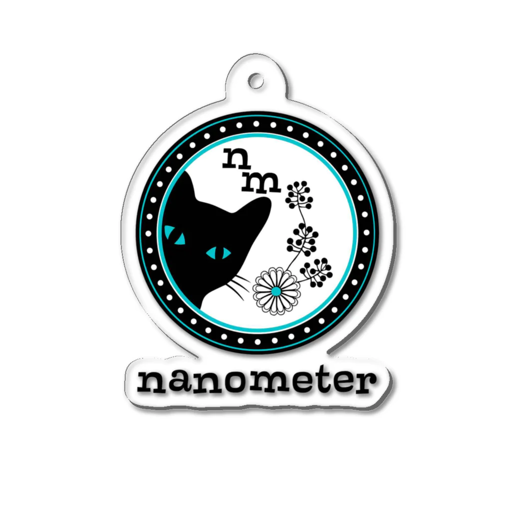 nanometerのnanometerねこ昇華アクリルキーホルダー アクリルキーホルダー