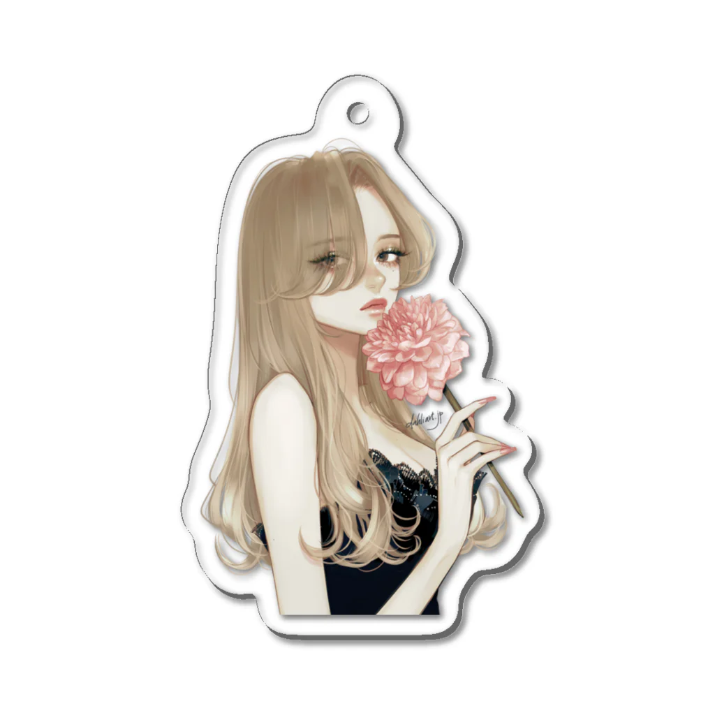 dahlia shop SUZURIのdahlia2 Acrylic Key Chain