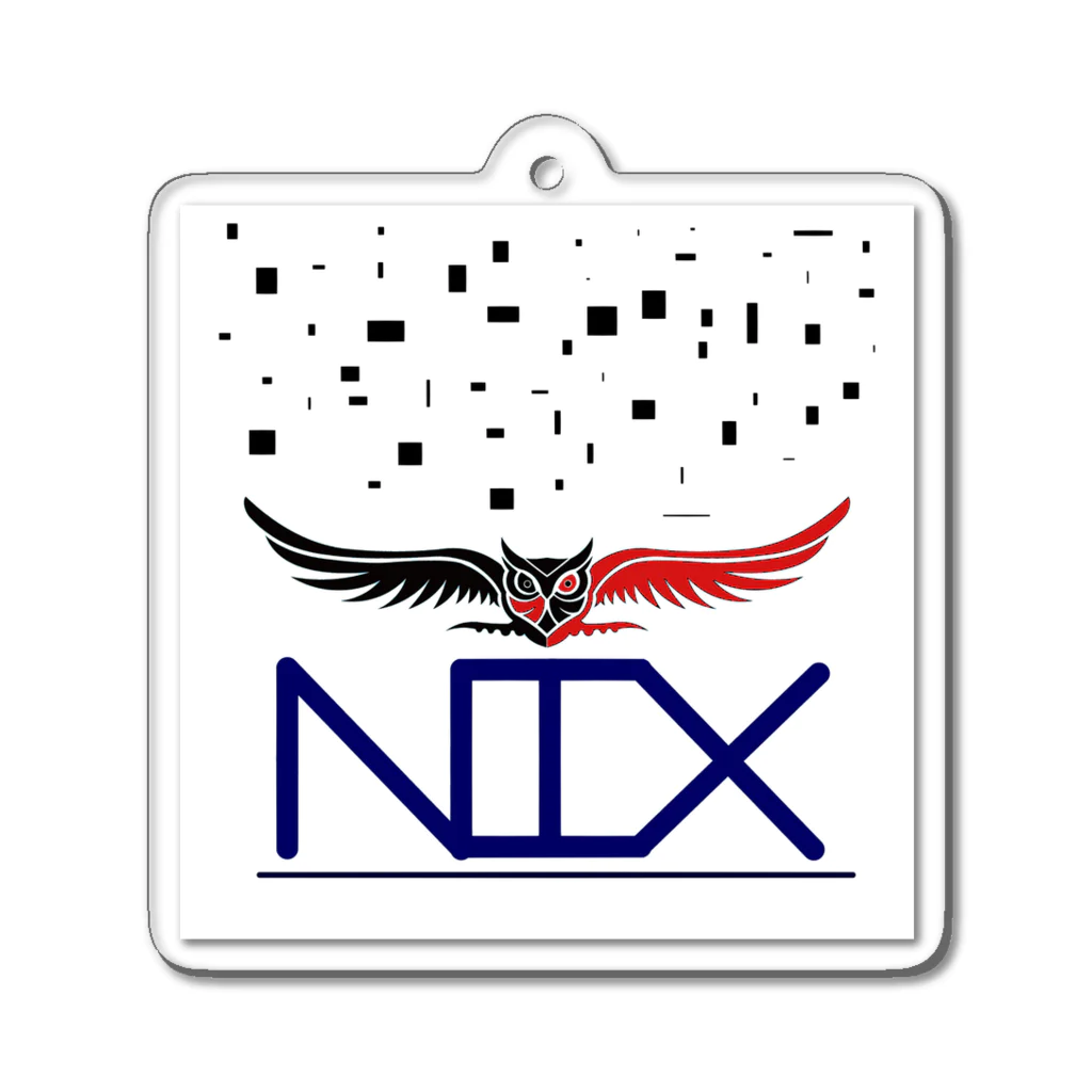 NIX_ ONLINE SHOPのNIX_ K-Ring Acrylic Key Chain