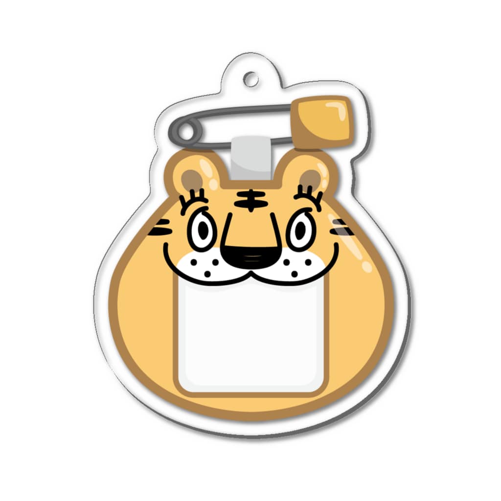 イラスト MONYAAT の幼稚園バッチ*トラE*akA Acrylic Key Chain