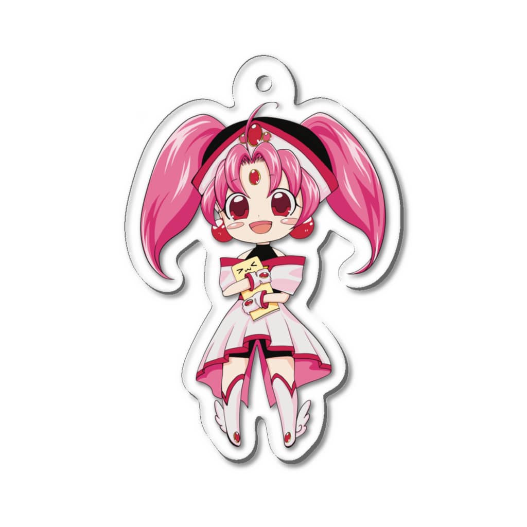 センチメンタルストアのピンクちゃんキーホルダー Acrylic Key Chain