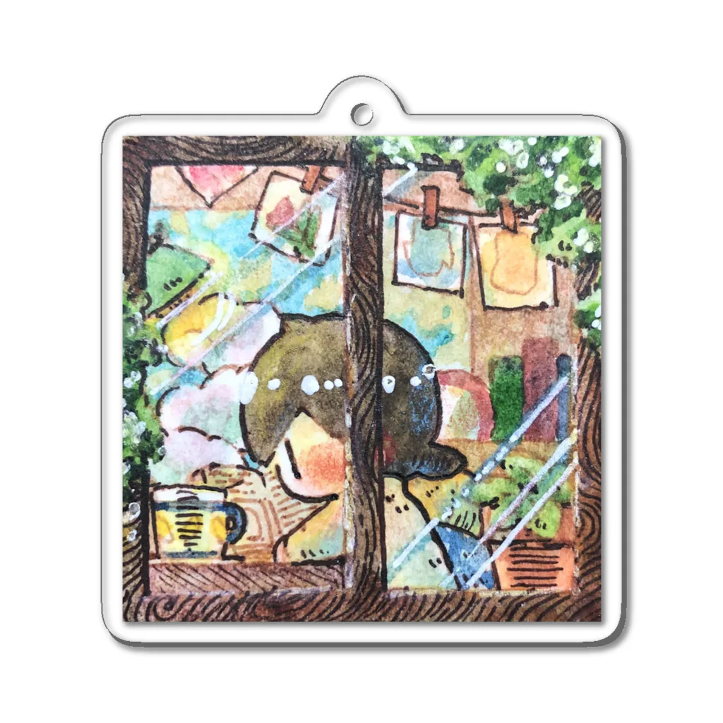 Atelier picoのぶら下がり窓！ Acrylic Key Chain