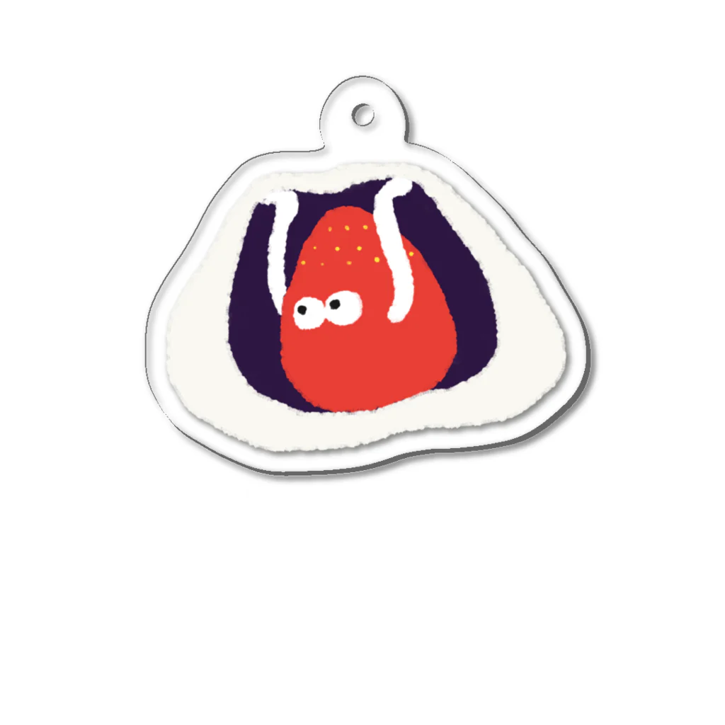 鯖のいちごだいふく Acrylic Key Chain