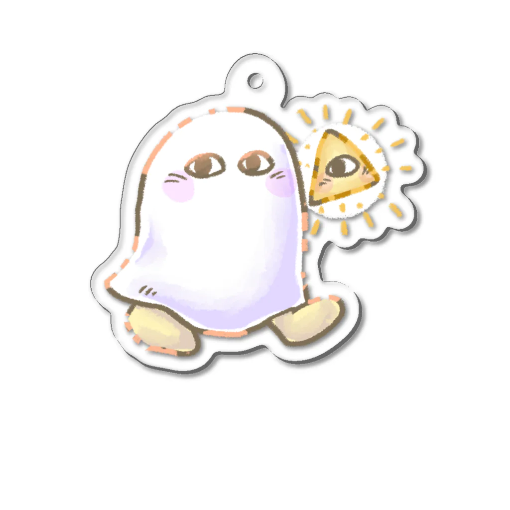 オムタマスタジオのメジェド Medjed ~The Smiter~(てくてく) Acrylic Key Chain