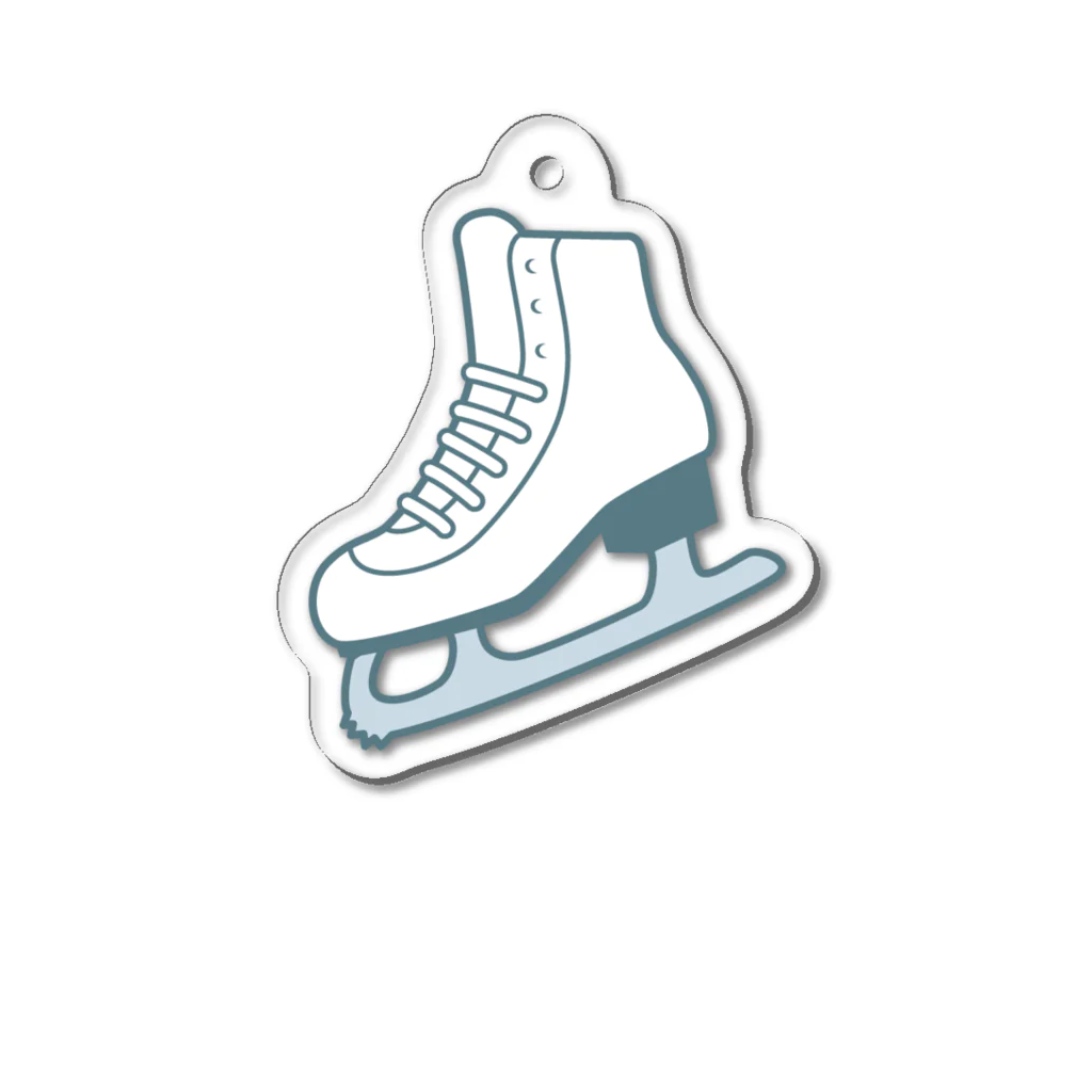 rd-T（フィギュアスケートデザイングッズ）のIce Skates  02 アクリルキーホルダー