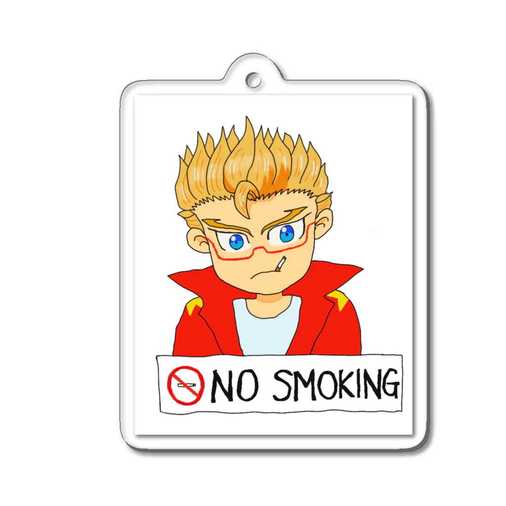 ☆KEN☆@メンヘラのNO SMOKING!!! Acrylic Key Chain