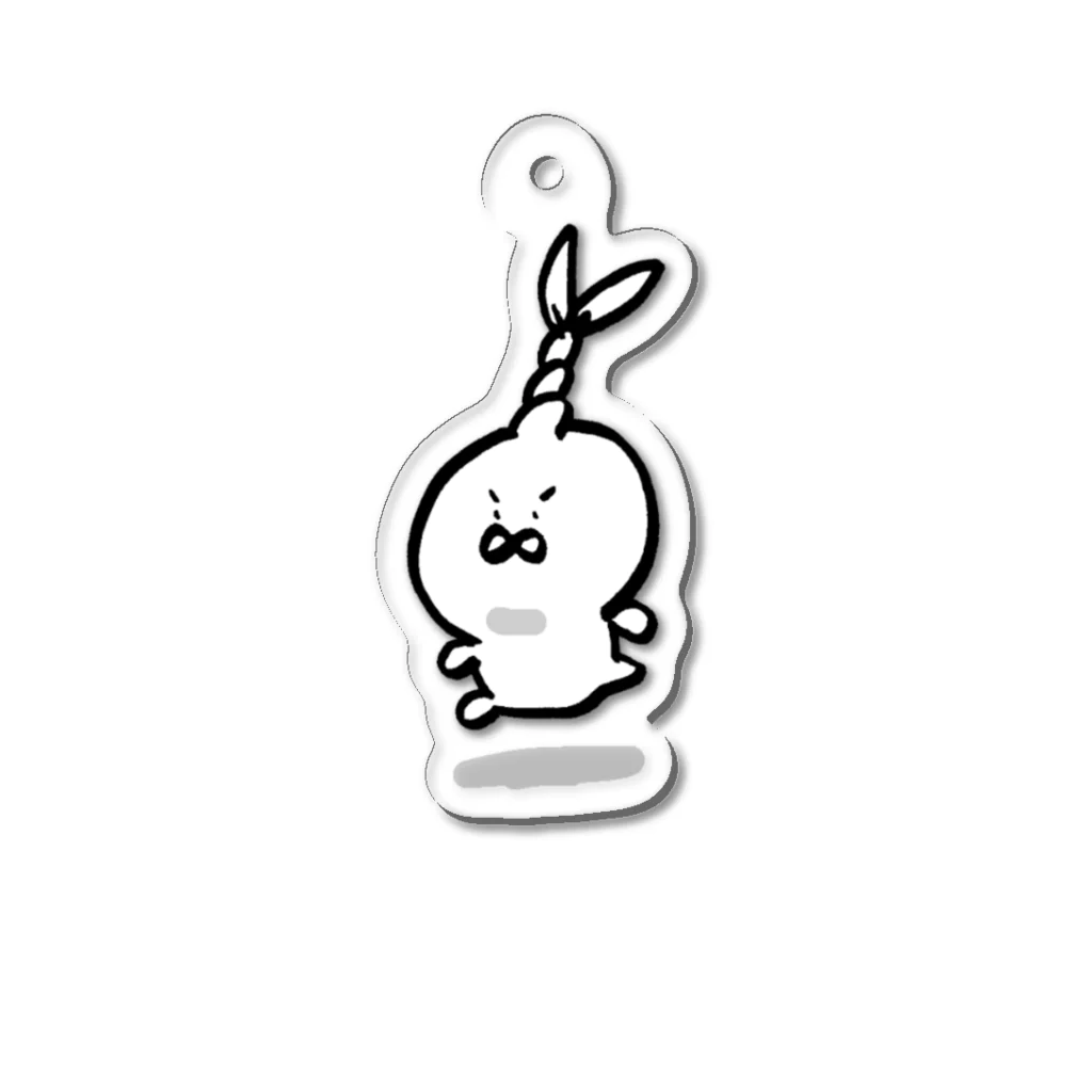 井上 いくらのはしるひねりもちくん Acrylic Key Chain