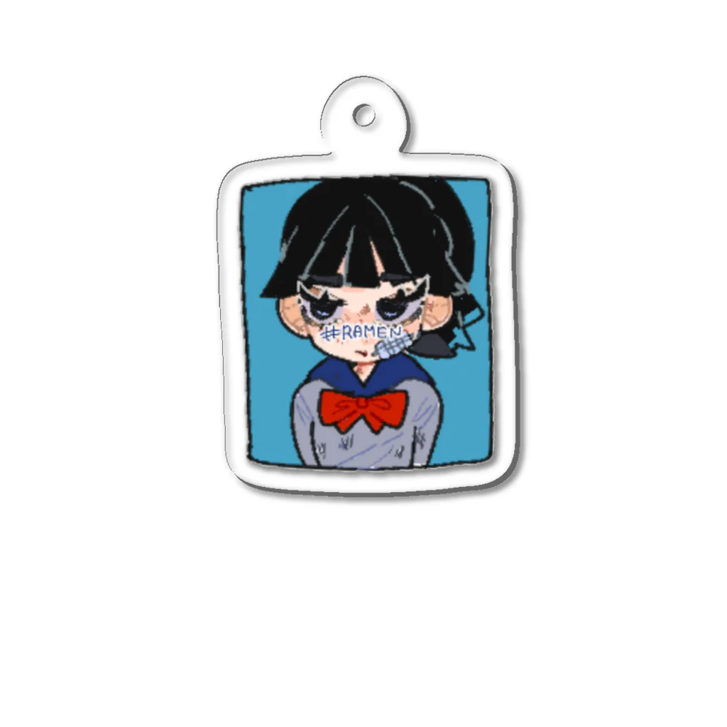 狐塚ちよの乙女の学生証 Acrylic Key Chain